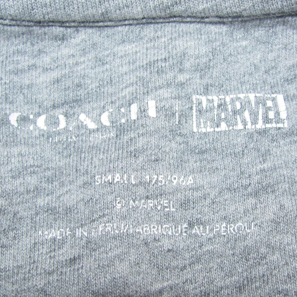 Mens' Coach x Marvel Captain America Cap Graphic Tee T-Shirt Size Small S - Picture 7 of 7